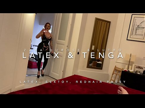 ❤️ I-stepsister enentloko ebomvu enxibe isinxibo se-latex esifakwe nguyise wesibini Iphonografi kuthi ﹏